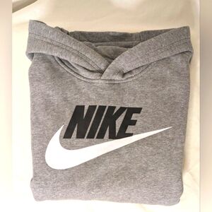 Nike Gray Sweatshirt Hoodie - boys size L